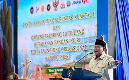 Presiden Tegaskan Pentingnya Menjaga Stabilitas Pangan