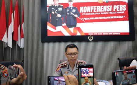 Polres Trenggalek Amankan Jambret Perhiasan, Tersangka Residivis Lima Kali Masuk Bui Kembali Jalani Proses Hukum Sesuai Ketentuan yang Berlaku