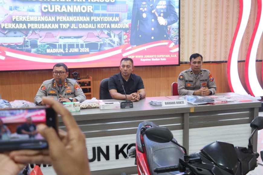 Empat Residivis Tak Berkutik Saat Diamankan Polisi